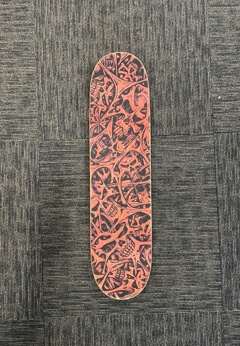 Meericle MFG "Mad Wicked Skulls" 9.0" Grip Tape Cal Skate Skateboards