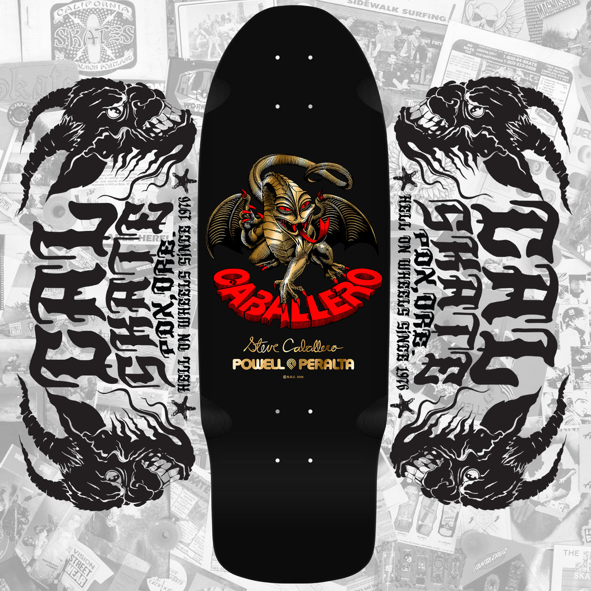 Powell Peralta Caballero デッキスーパーリミテッド FIRE SALE Powell Peralta 