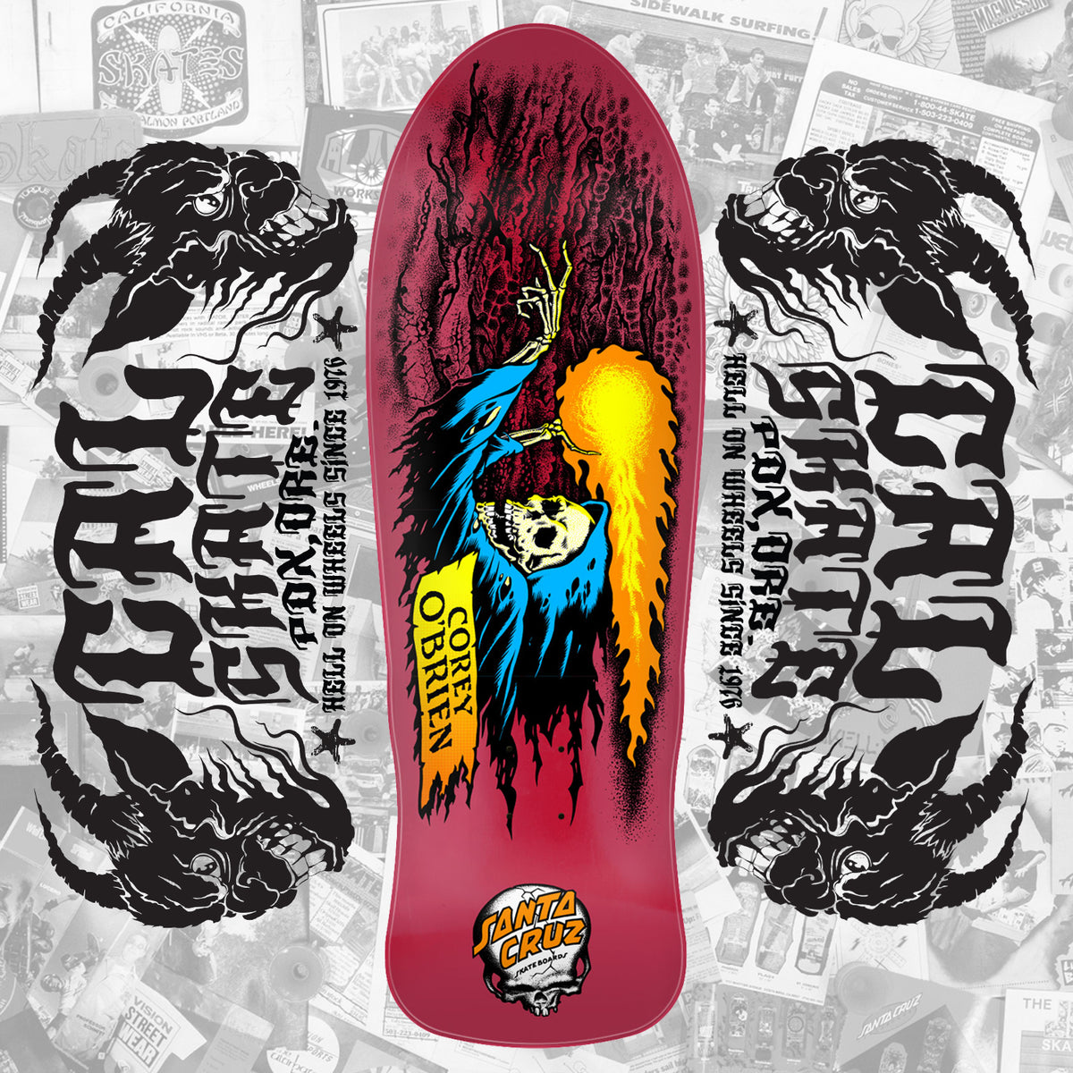 Santa Cruz Corey O’brien Reissue 9.85インチ reaper_887239fa-9523-4aba-8515