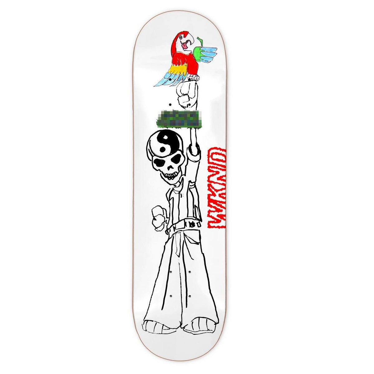 WKND Skateboards "Andrew Considine-Parrot Head" 8.375" Deck