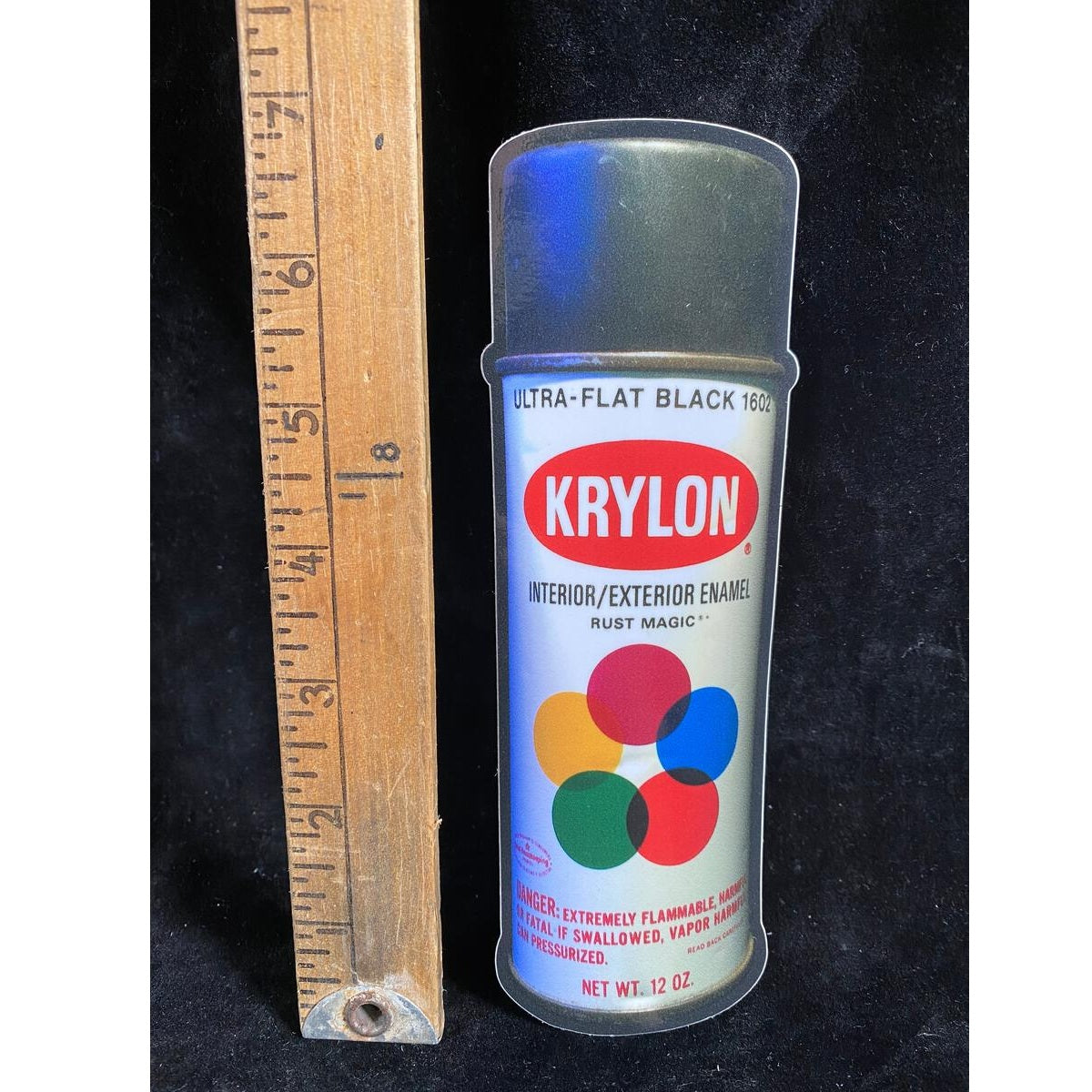Meericle MFG "Ultra Flat Black- Krylon"