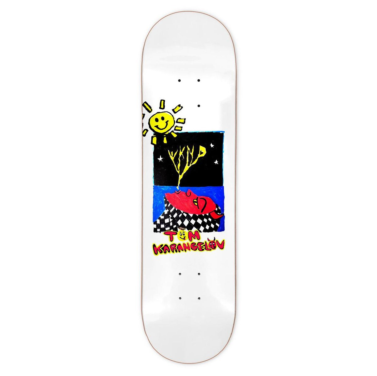 WKND Skateboards "Tom Karangelov- Soul System" 8.375" Deck
