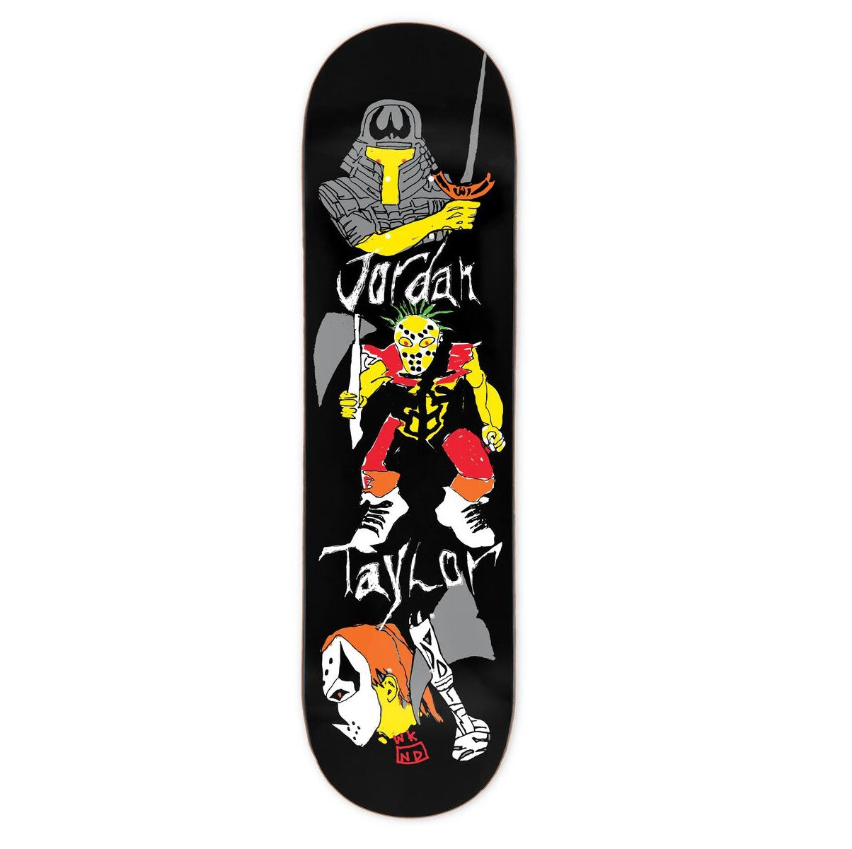 WKND Skateboards "Jordan Taylor- Genisis" 8" Deck