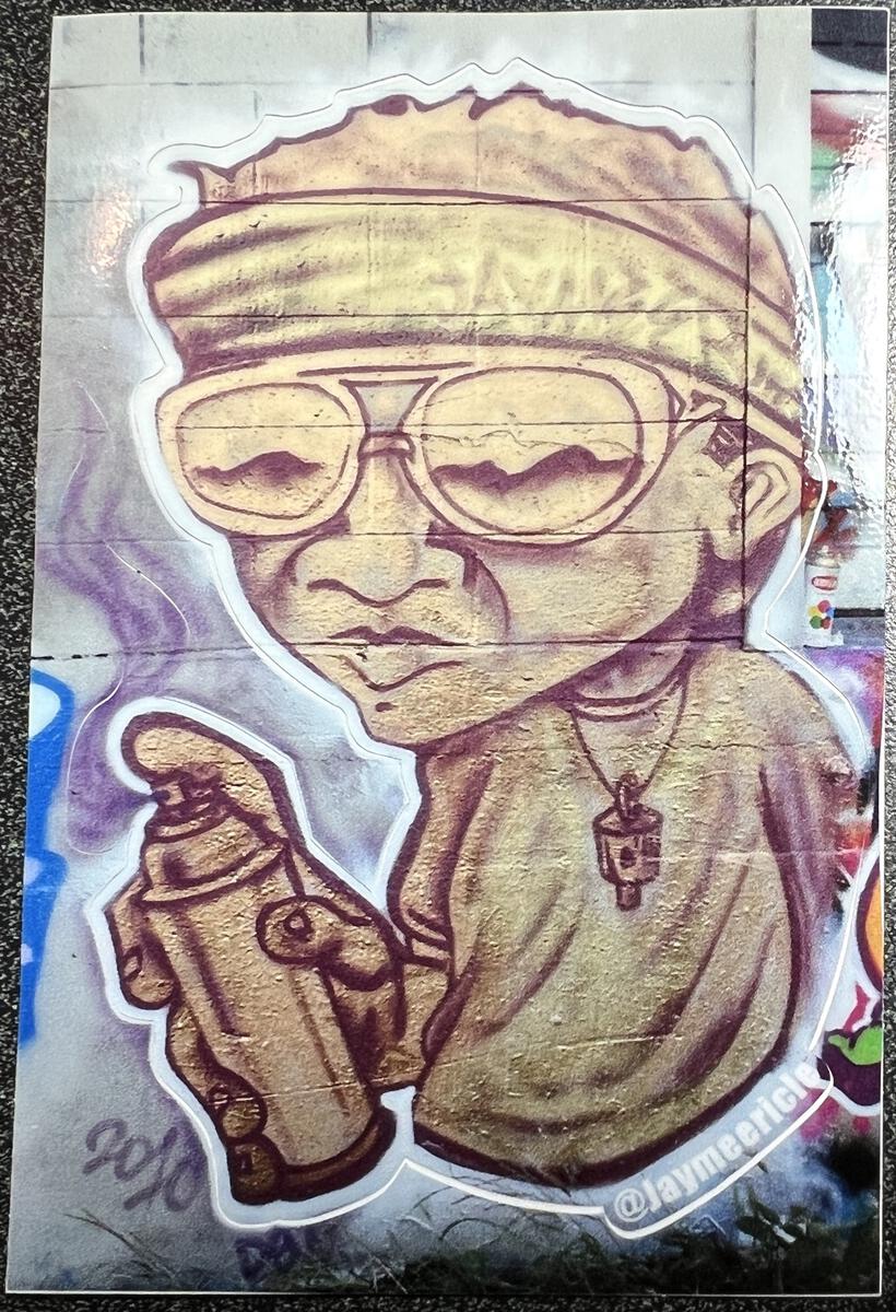 Meericle MFG "King Cut Gold Character" Sticker