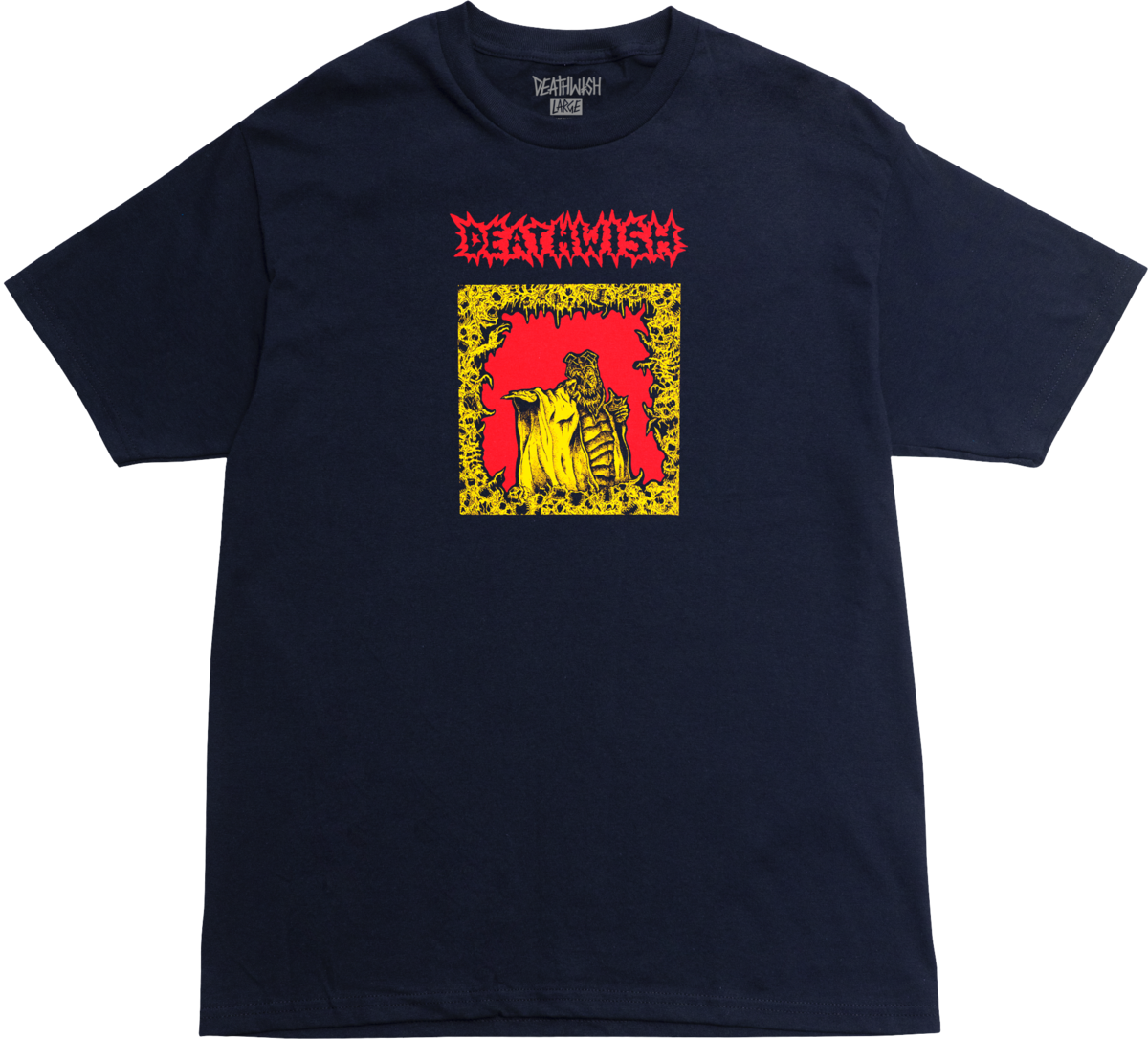 Deathwish "The Evil One" Navy T-Shirt