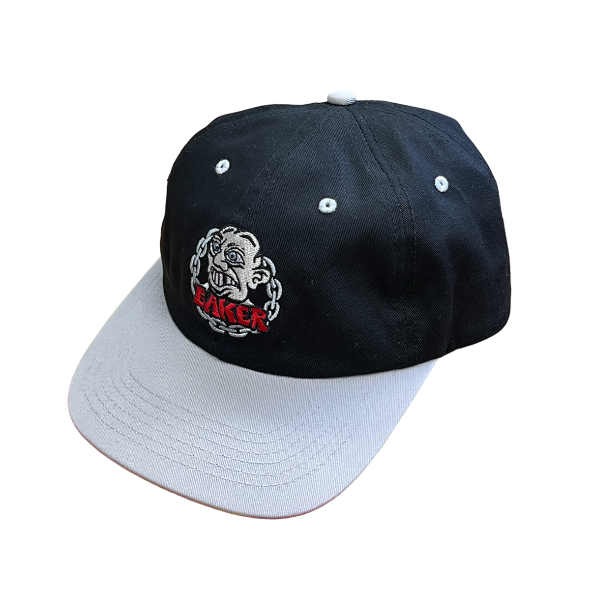Baker Skateboards "Chain" Black/Tan Snapback