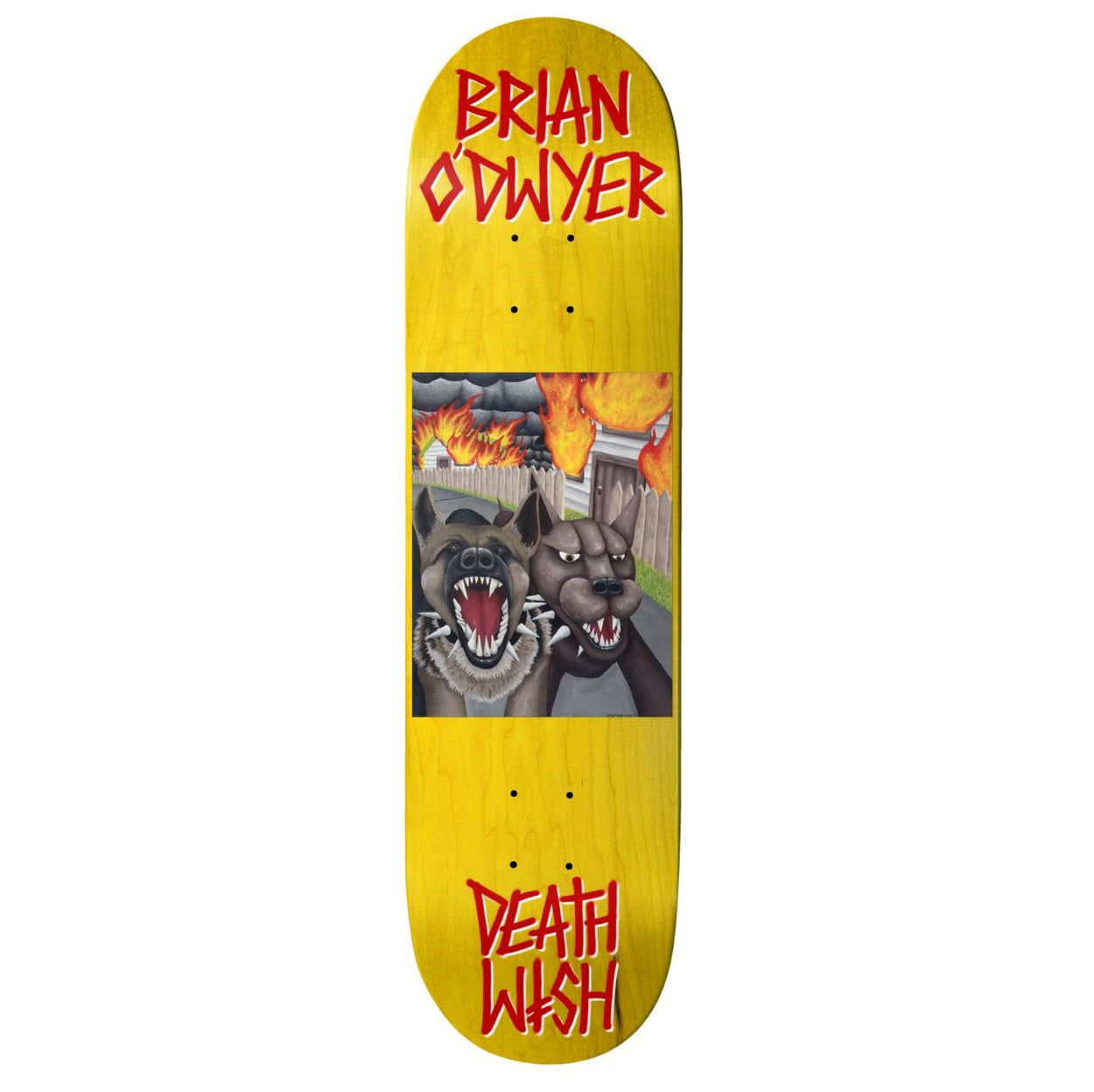 Deathwish Skateboards "Brian O'dwyer- All Screwed Up" 8.25" Deck