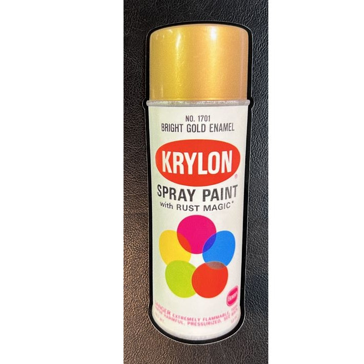 Meericle MFG "GOLD Classic 1968 Krylon" Sticker