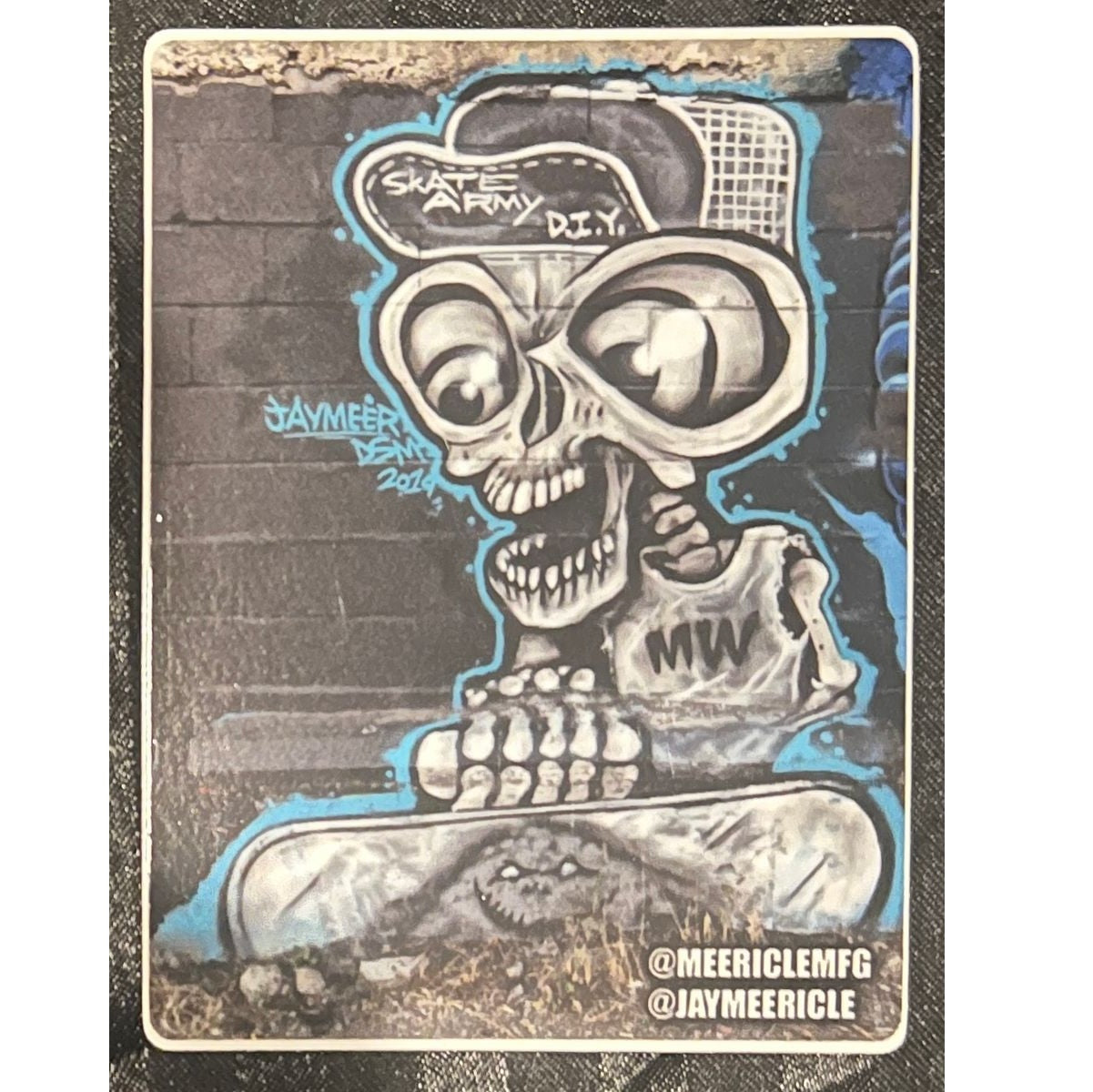 Meericle MFG "Marginal Way Skeleton" Sticker