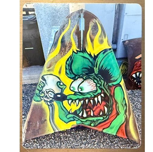Meericle MFG "Green Fink Door" Sticker