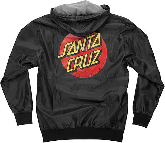 Santa Cruz "Dot Windbreaker" Blk/Red