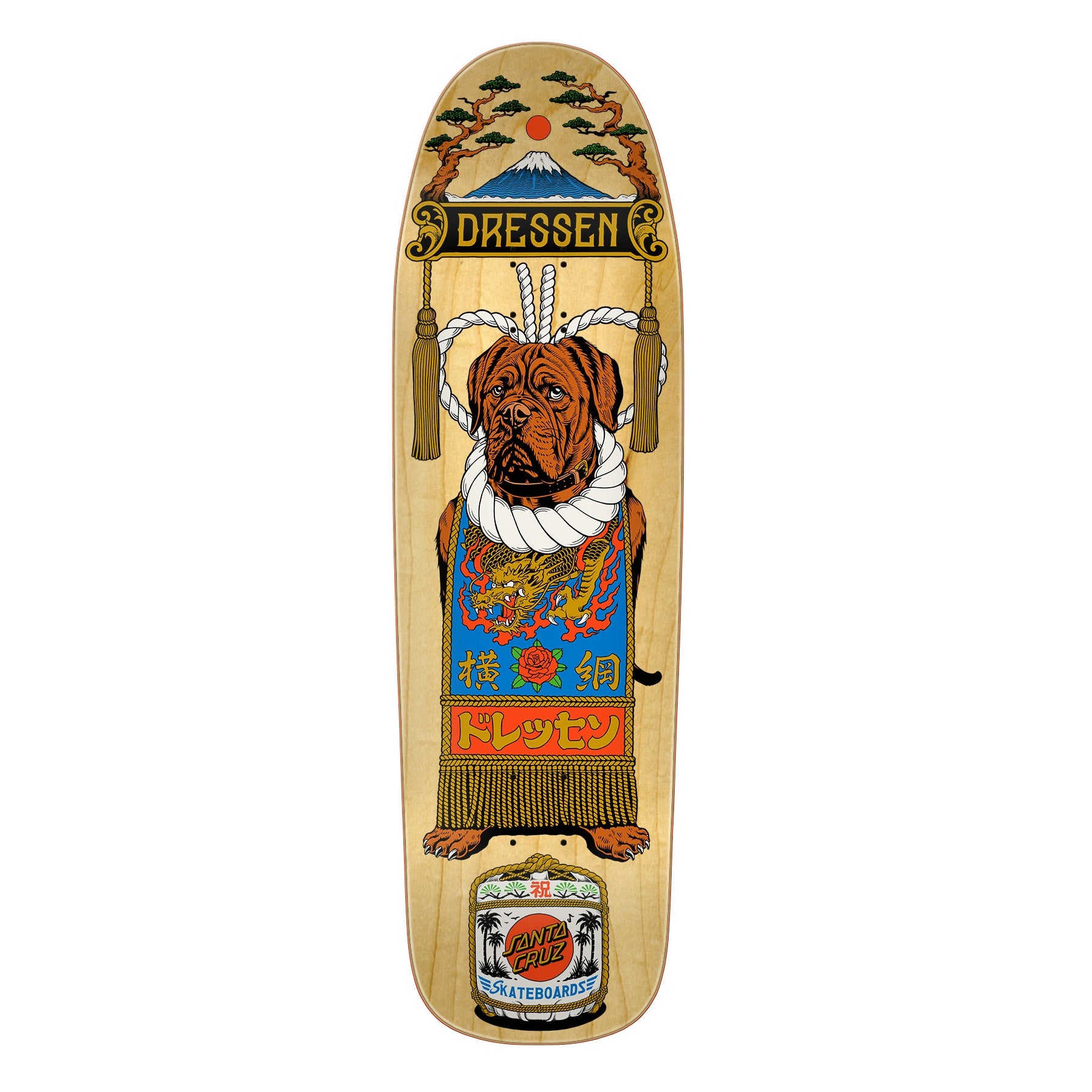 Santa Cruz "Eric Dressen- Sumo Dog" 9.3" Deck