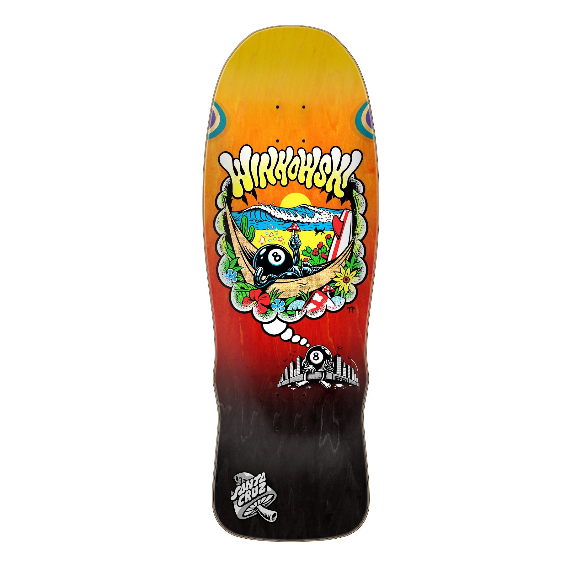 Santa Cruz "Winkowski- 8Ballr Day Dream" 10.35" Deck