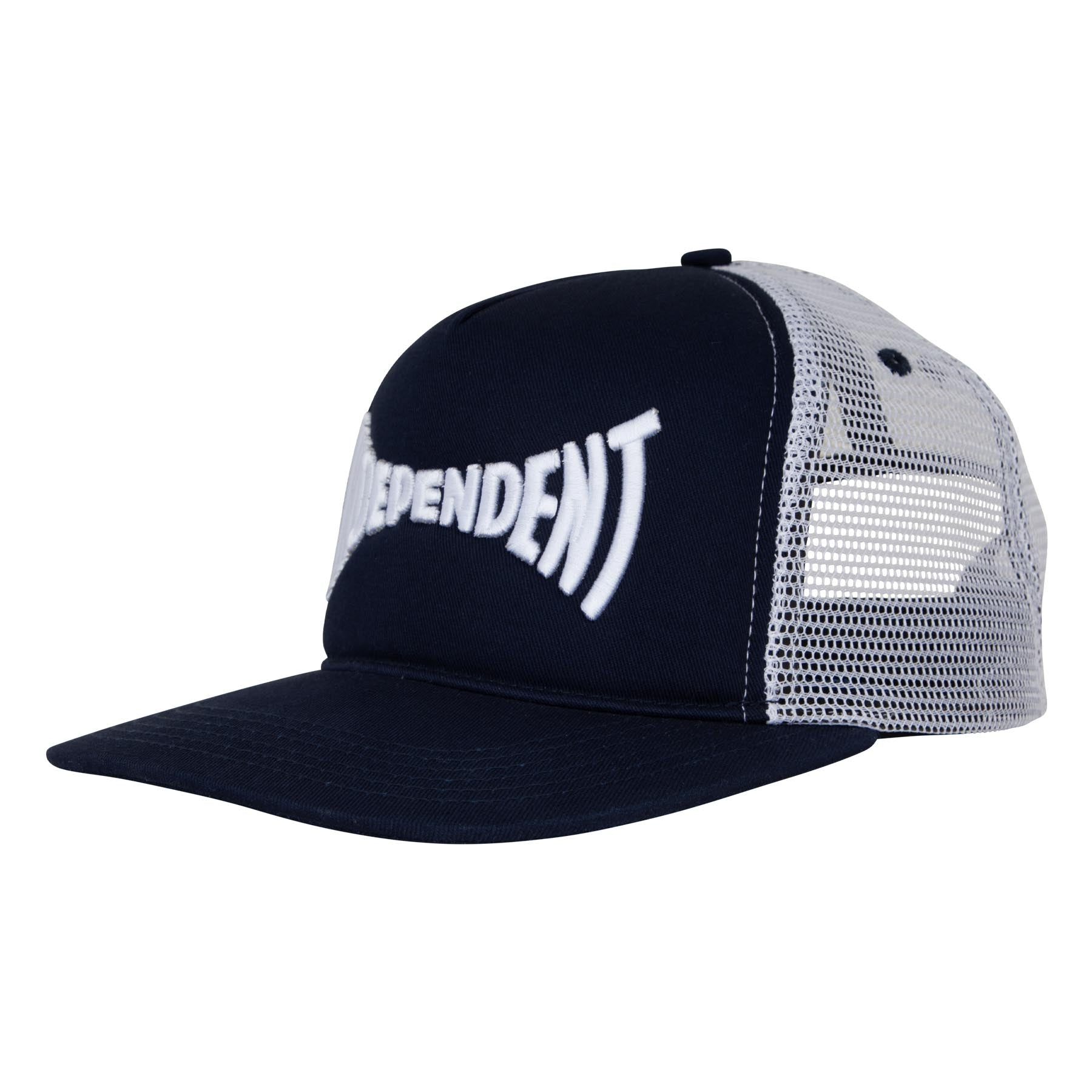 Independent Trucks "Span- Mesh" Navy/White Trucker Cap
