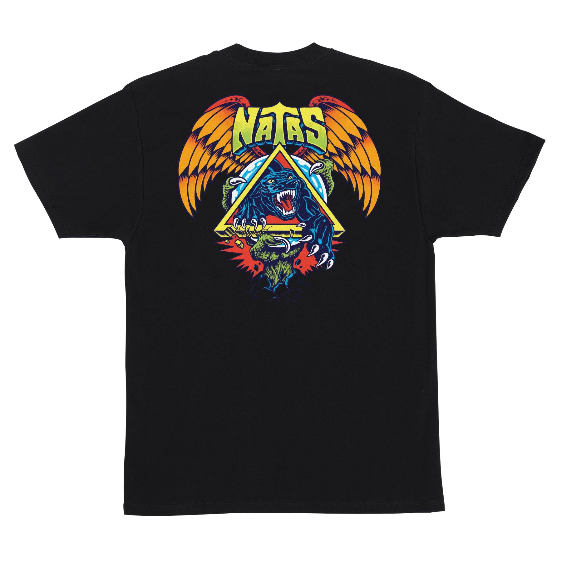 Santa Cruz "Natas SC Panther" Black T-Shirt