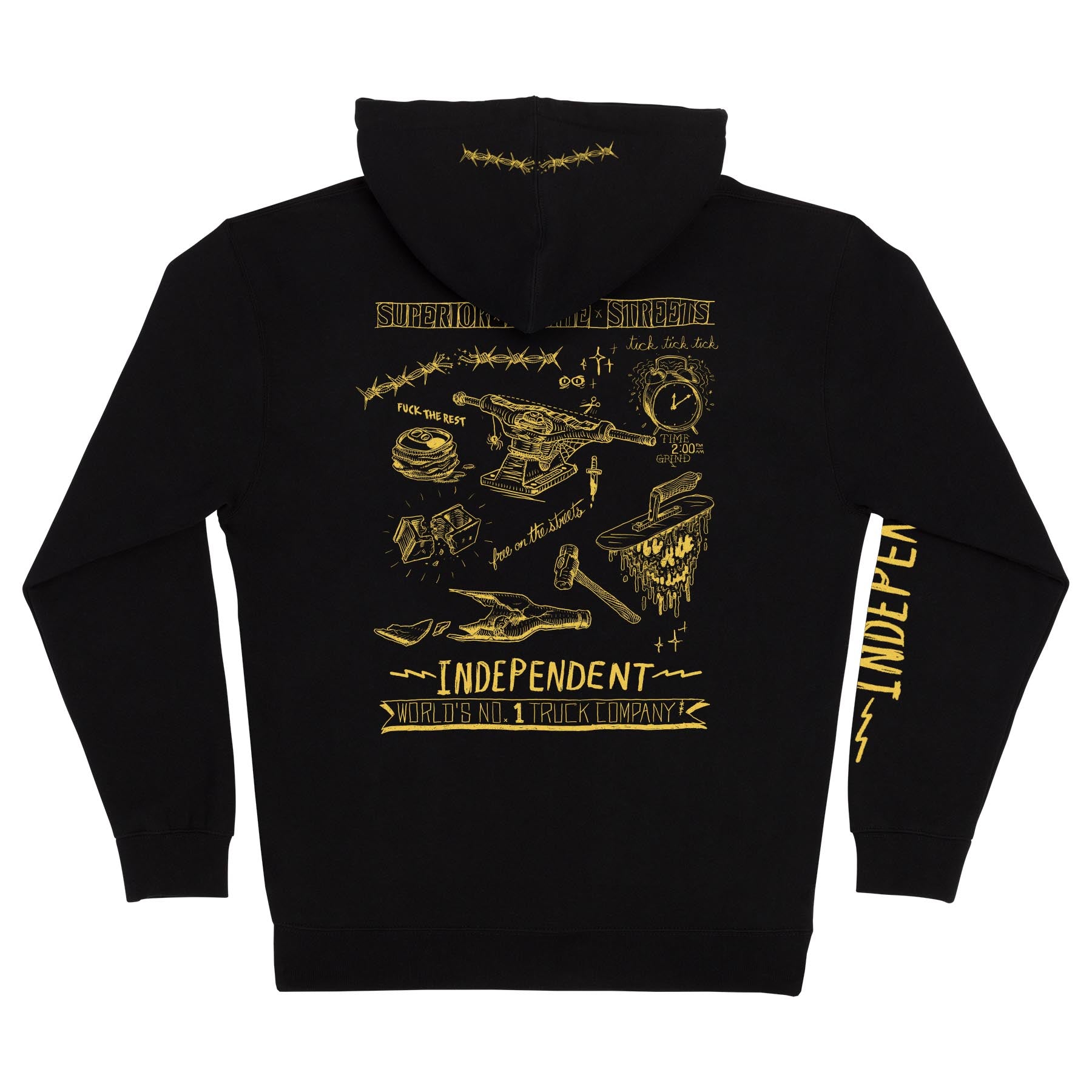 Independent "Bratrude- Notebook" Zip Hoodie