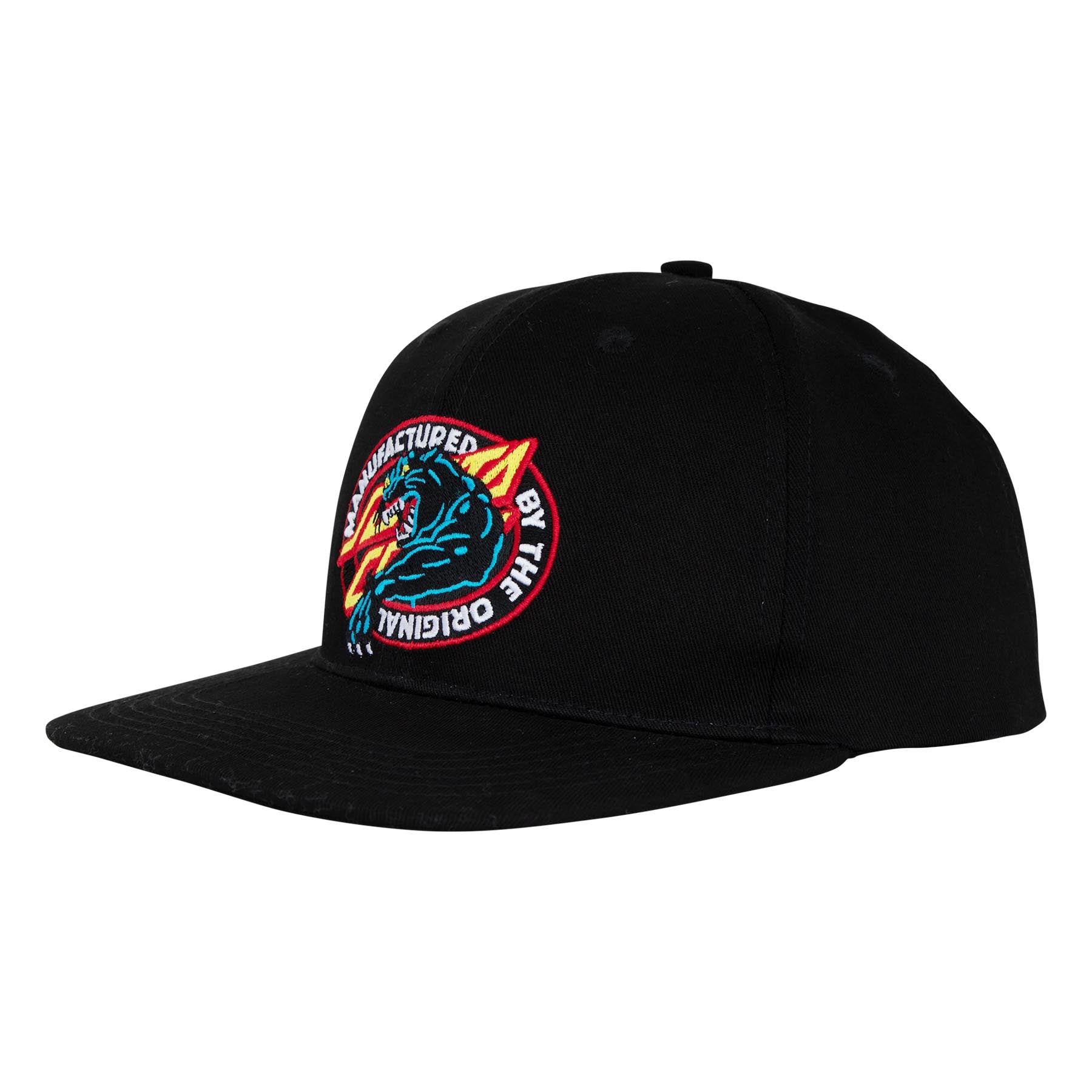 Santa Cruz "Natas MFG Panther" Black Snapback Hat