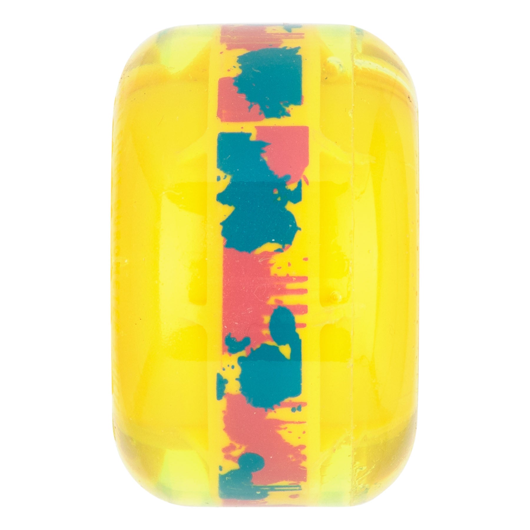 Ricta Wheels "Clear Splatter Camo Yellow- Clouds" 54MM/78A Wheels (Copy)