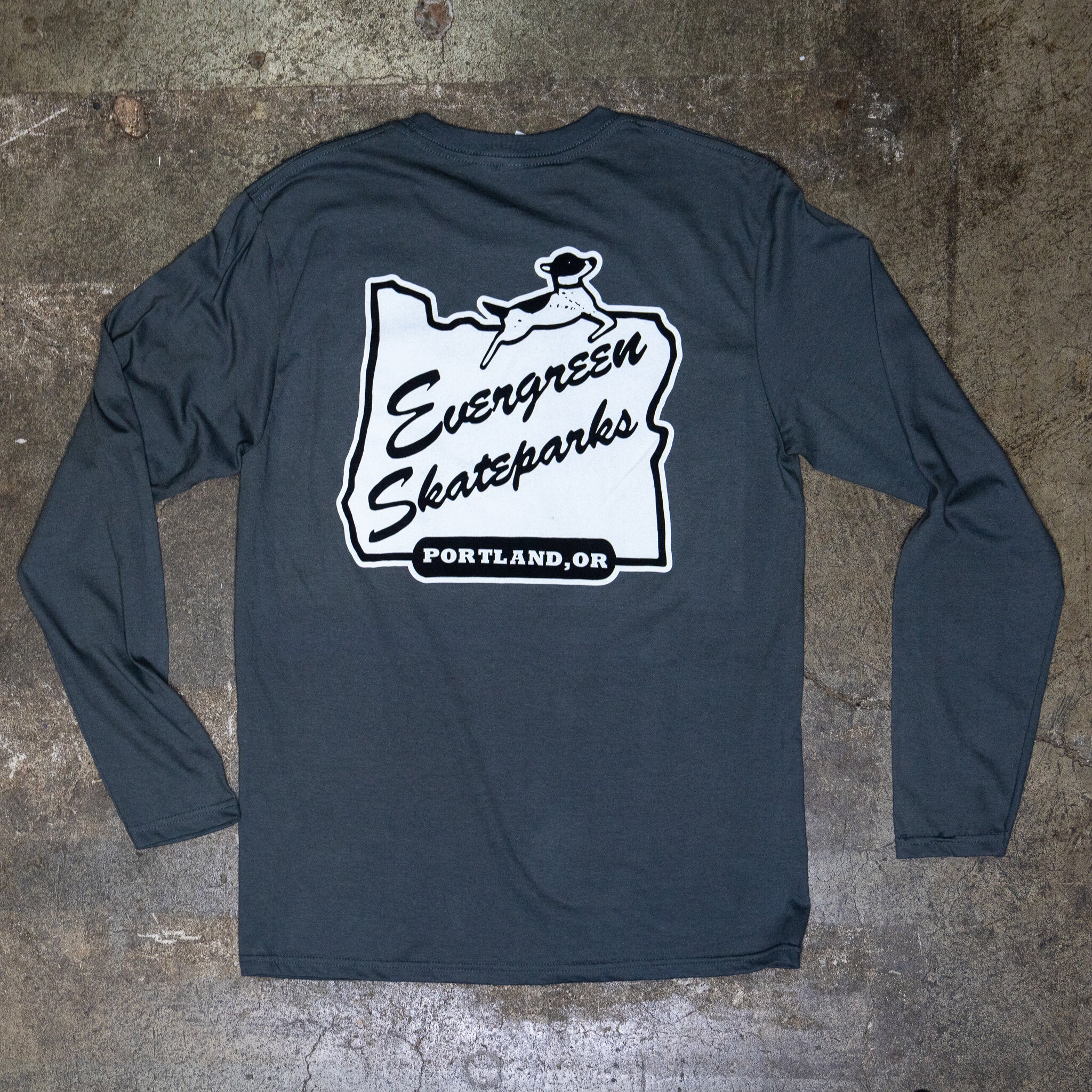 Evergreen Skateparks "Portland" Long Sleeve
