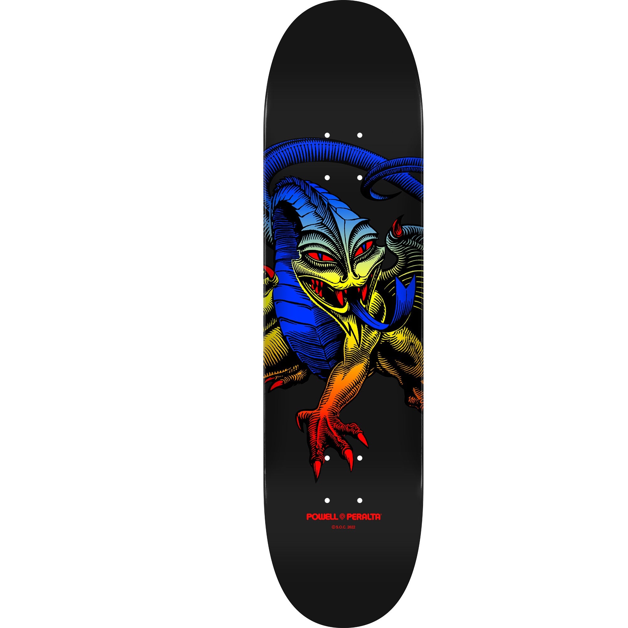 Powell Peralta Skateboards "Steve Caballero - Dragon" 8.25" Yellow Fade Shape 248