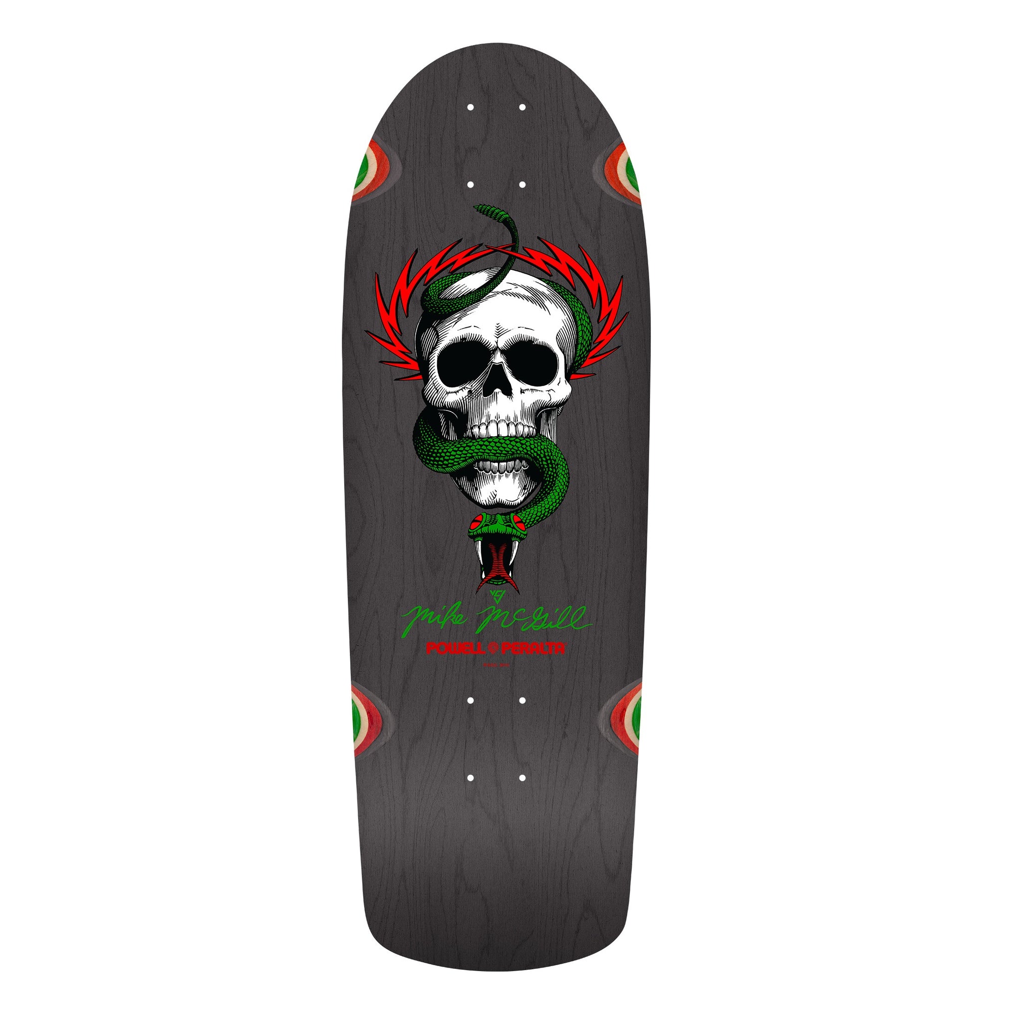 Powell Peralta "Mike McGill- Skull and Snake" Reissue Grey Stain 10" Deck