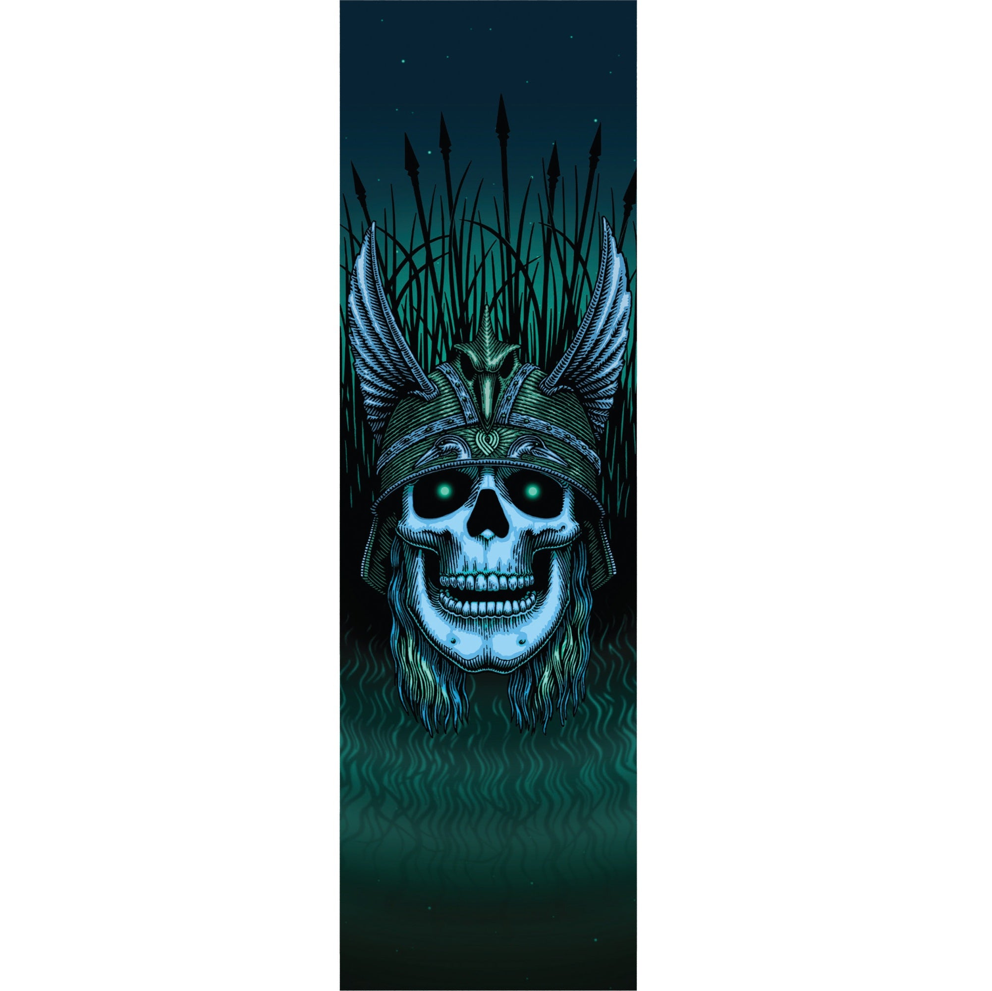 Powell Peralta Skateboards "Andy Anderson- Green Skull" Griptape 9"x33"