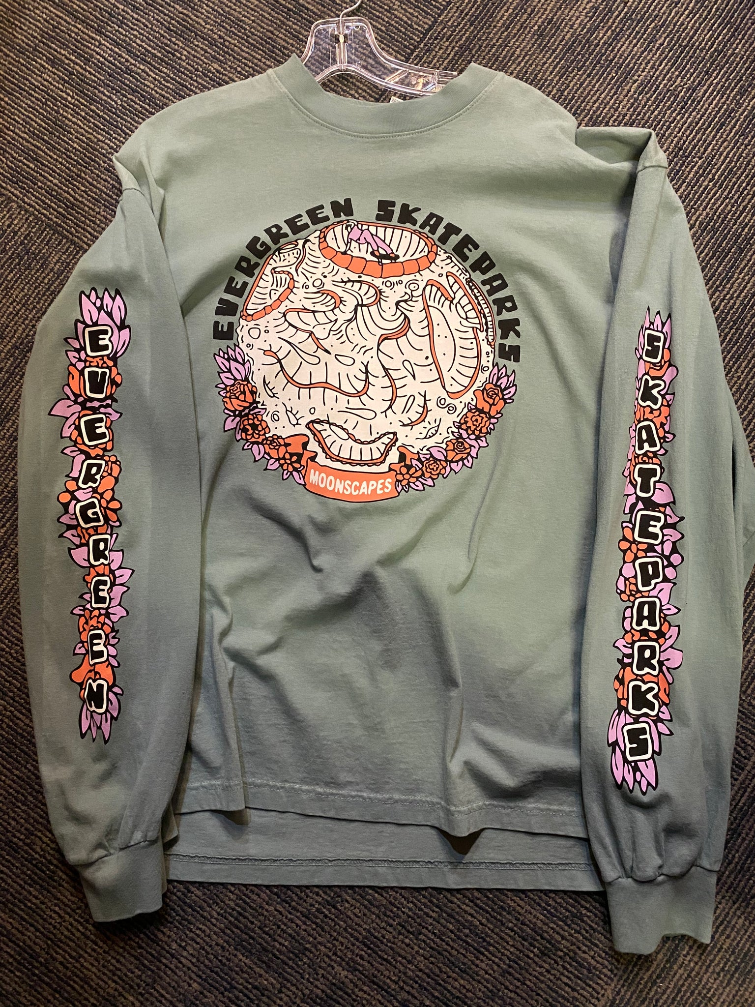 Evergreen Skateparks "Moonscape" Long Sleeve