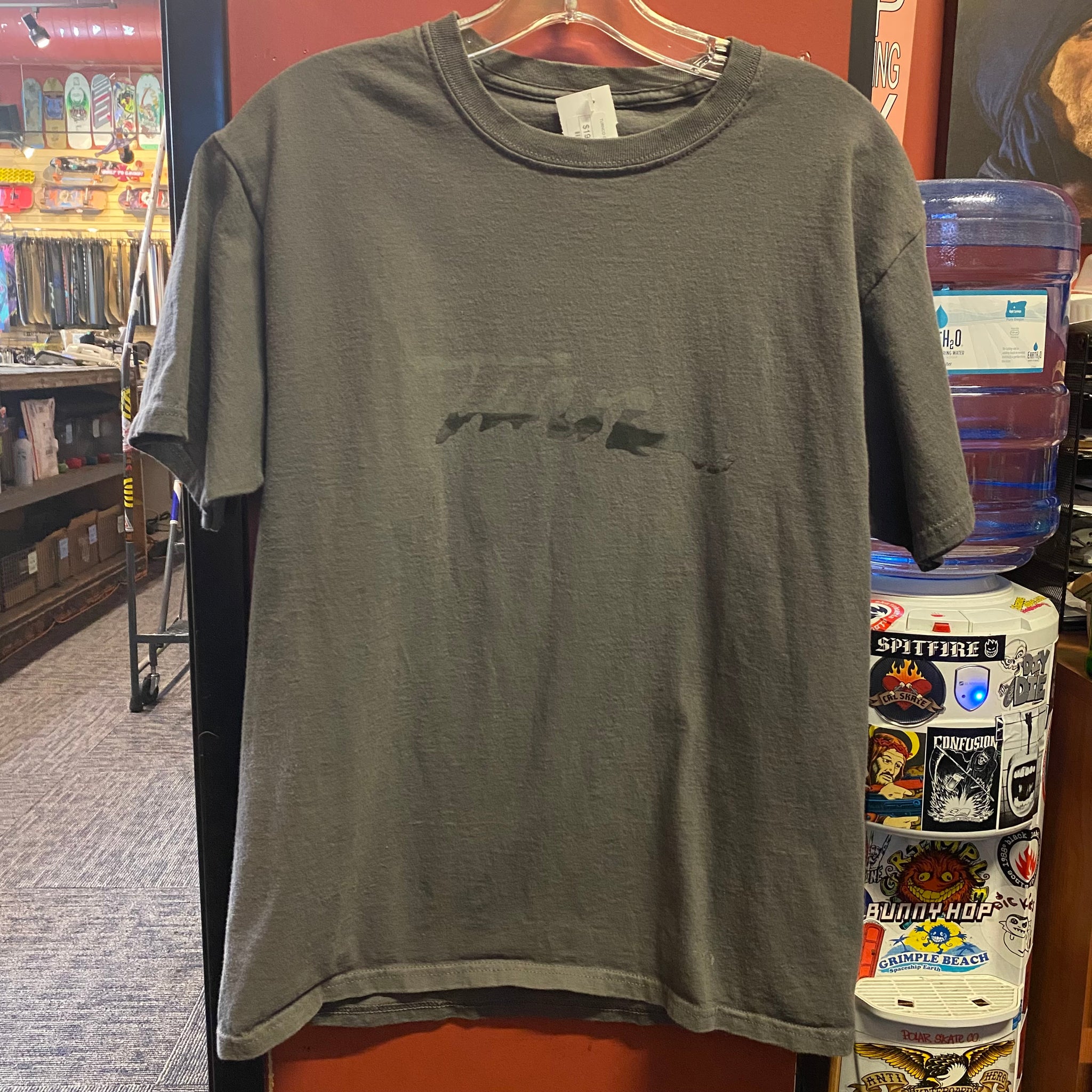 TURNCO Gray Logo T-Shirt Medium