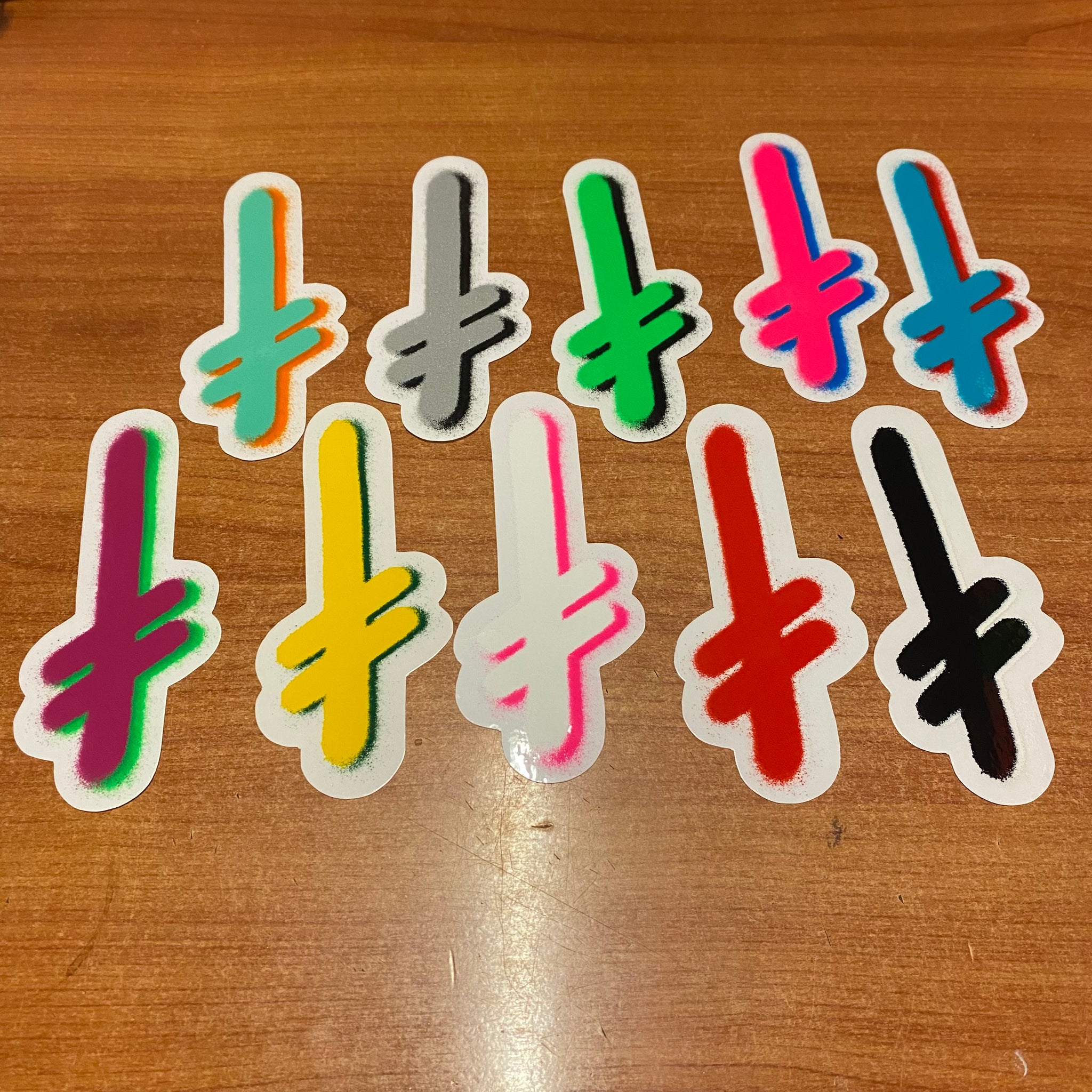Deathwish Gang Logo Sticker Random Color