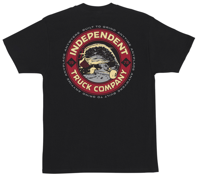 Independent Trucks "ITC SMITH GRIND" Black Shirt