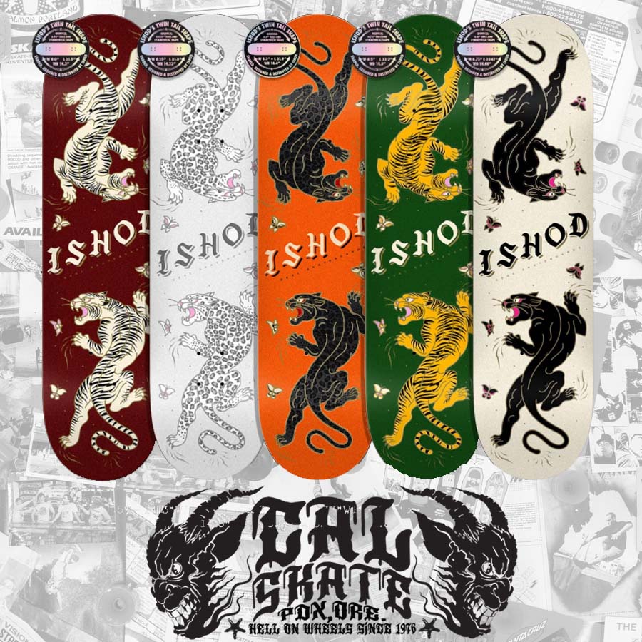 Real Skateboards "Ishod Wair-Cat Scratch" Assorted Sized Twin Tip Deck PRE-ORDER