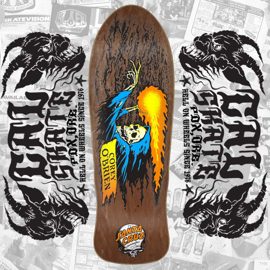 Santa Cruz Skateboards "Corey O'Brien- Reaper" 9.85" Deck Pre-Order