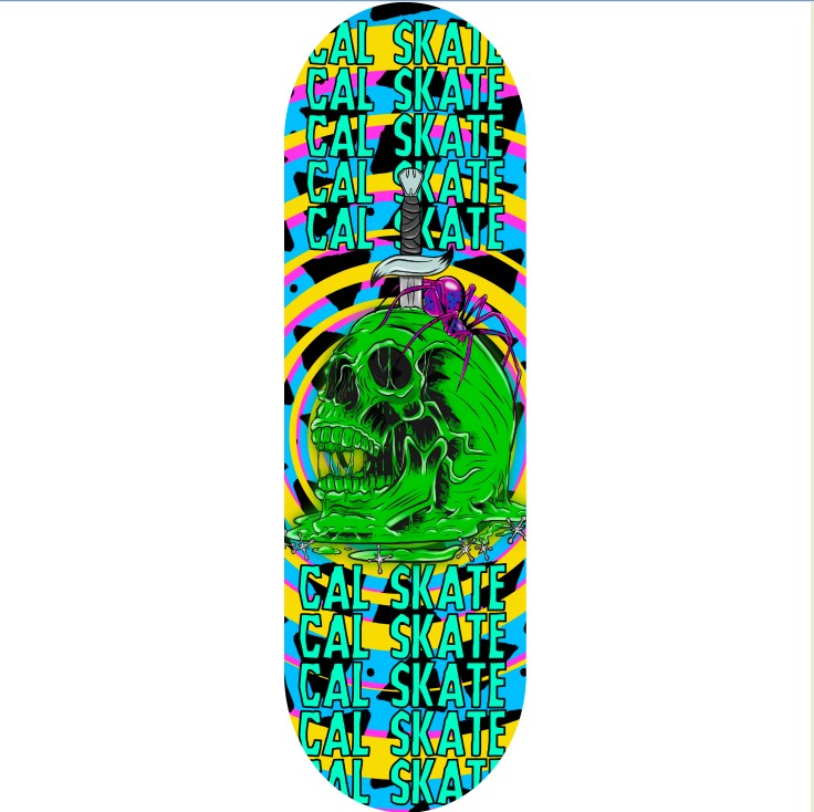 Cal Skate "Perdition" Assorted Size Deck