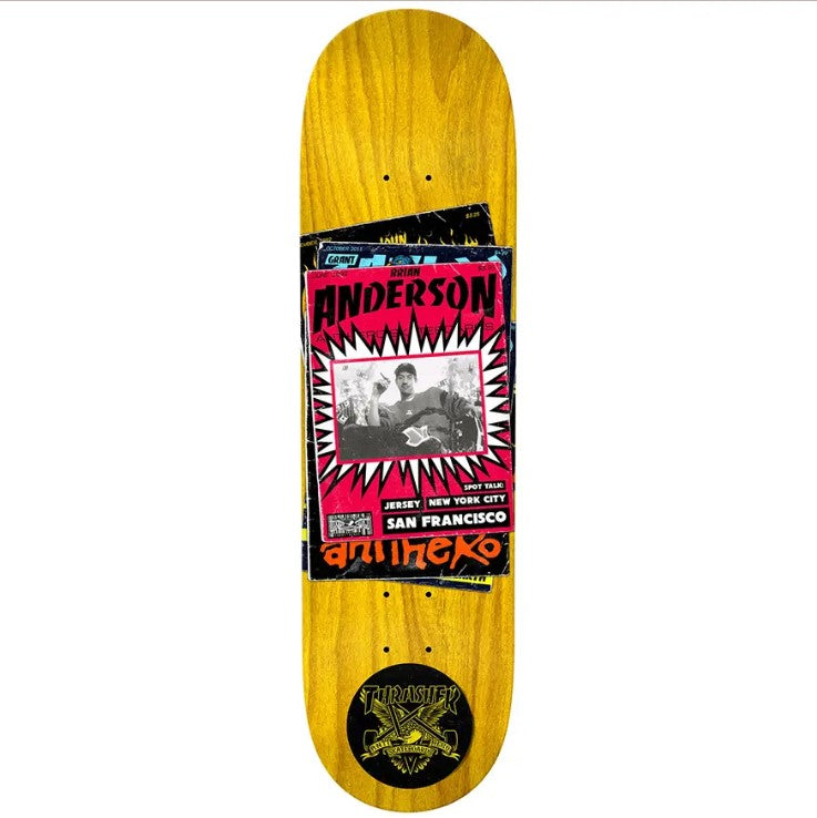 Anti Hero x Thrasher "Brian Anderson" 9.0" Deck