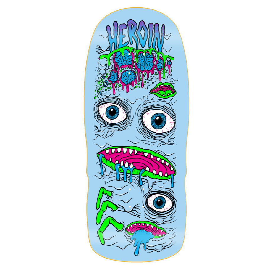 Heroin Skateboards "Mutator" 13" Deck