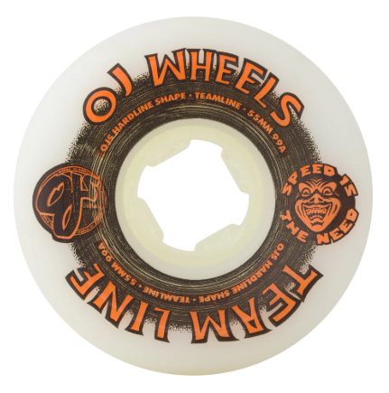 SALE: OJ Wheels "Team Line Original- Hardline" 55MM/99A Wheels