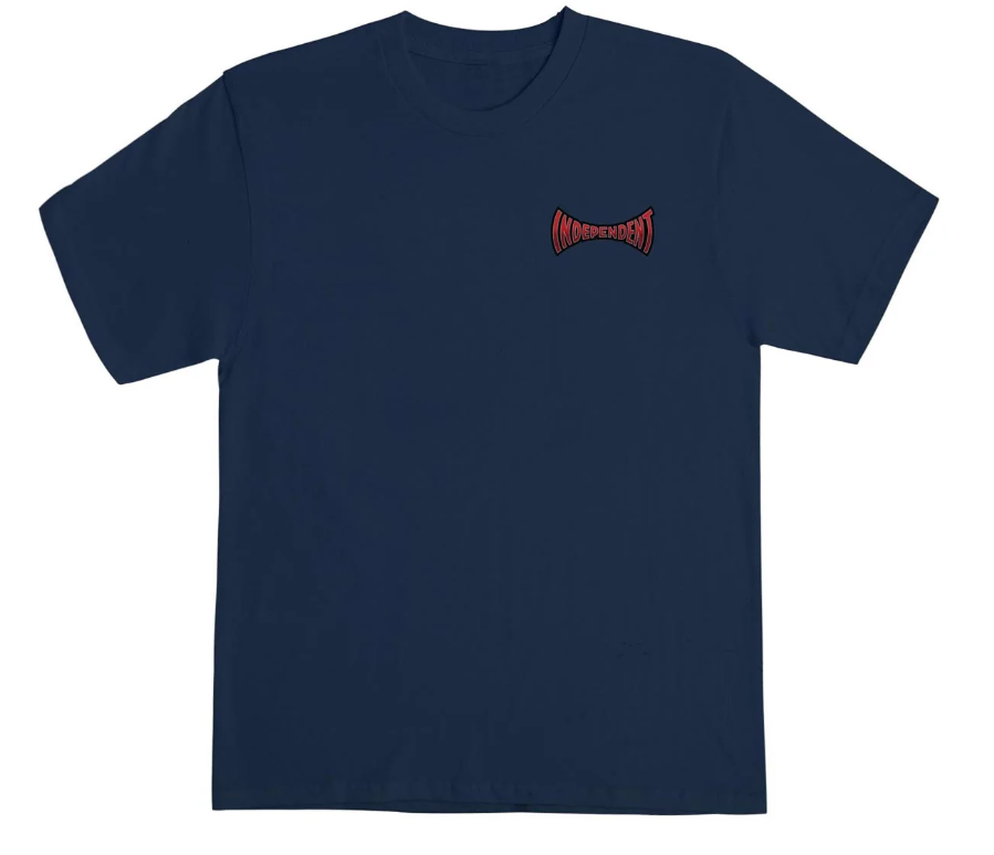 Independent "Buzzsaw" Navy T-Shirt