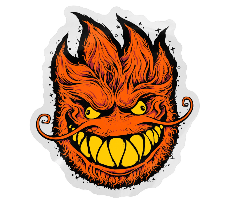 Spitfire X Grimplestix "Grimplehead" Sticker