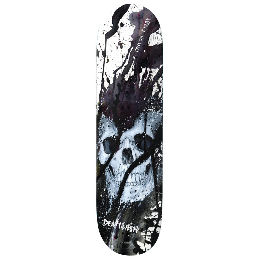 Deathwish Skateboards "Taylor Kirby- Read My Bones" 8.5" Deck