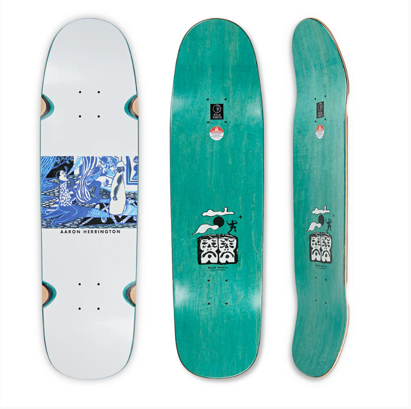 Polar Skate Co "Aaron Herrington- Serenade" P9 Shape 8.625" Deck
