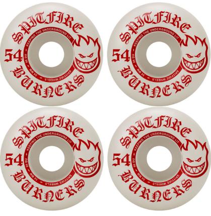 Spitfire Wheels "Burners" 54MM Wheels