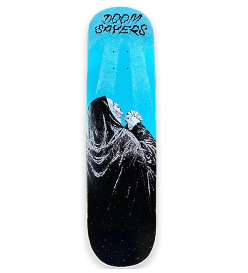 Doom Sayers Skateboards "Mary-Teal" 8.25" Deck