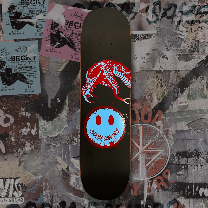 Doom Sayers Skateboards "Never Bite" 8.0" Deck