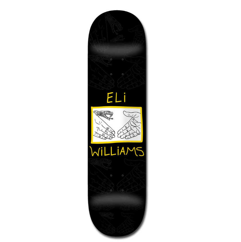 Doom Sayers Skateboards "Eli Williams- Snake Shake 3D" 8.25" Deck