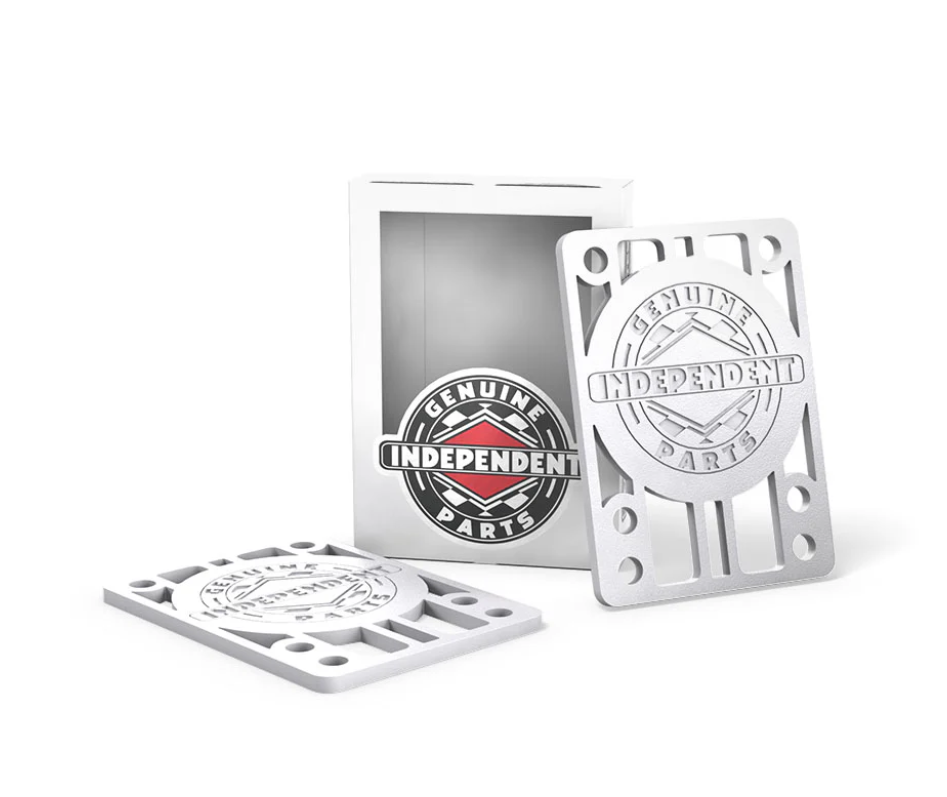 Independent Trucks "Genuine Parts- White" 1/8" Riser Pad