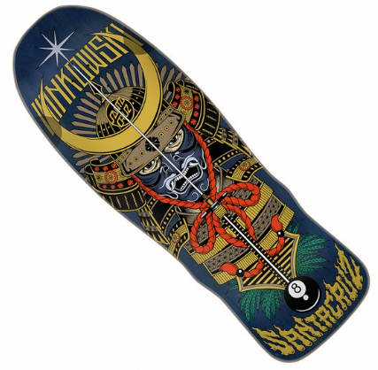 Santa Cruz Skateboards "Eric Winkowski- Samurai" 10.35" Deck