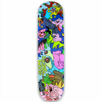 Doom Sayers Skateboards "Lil Cool- Team" 8.25" Deck