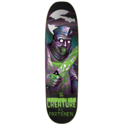 Creature Skateboards "Al Partanen- Feeding Time" 8.8" Deck