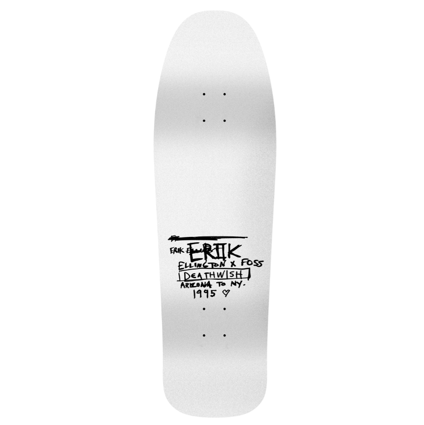 Deathwish Skateboards "ERIK ELLINGTON- TWINS" 9.75" Deck