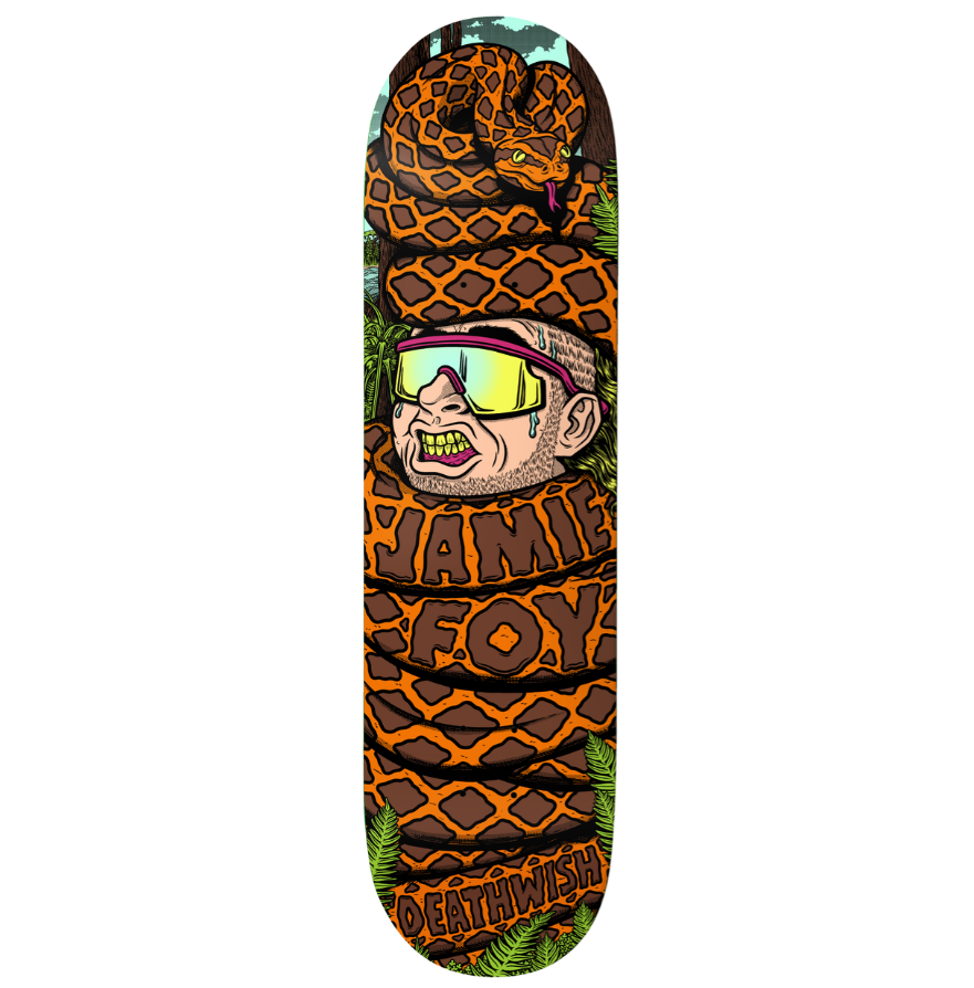 Death Wish Skateboards "Jamie Foy- Caught Up" 8.0" Deck
